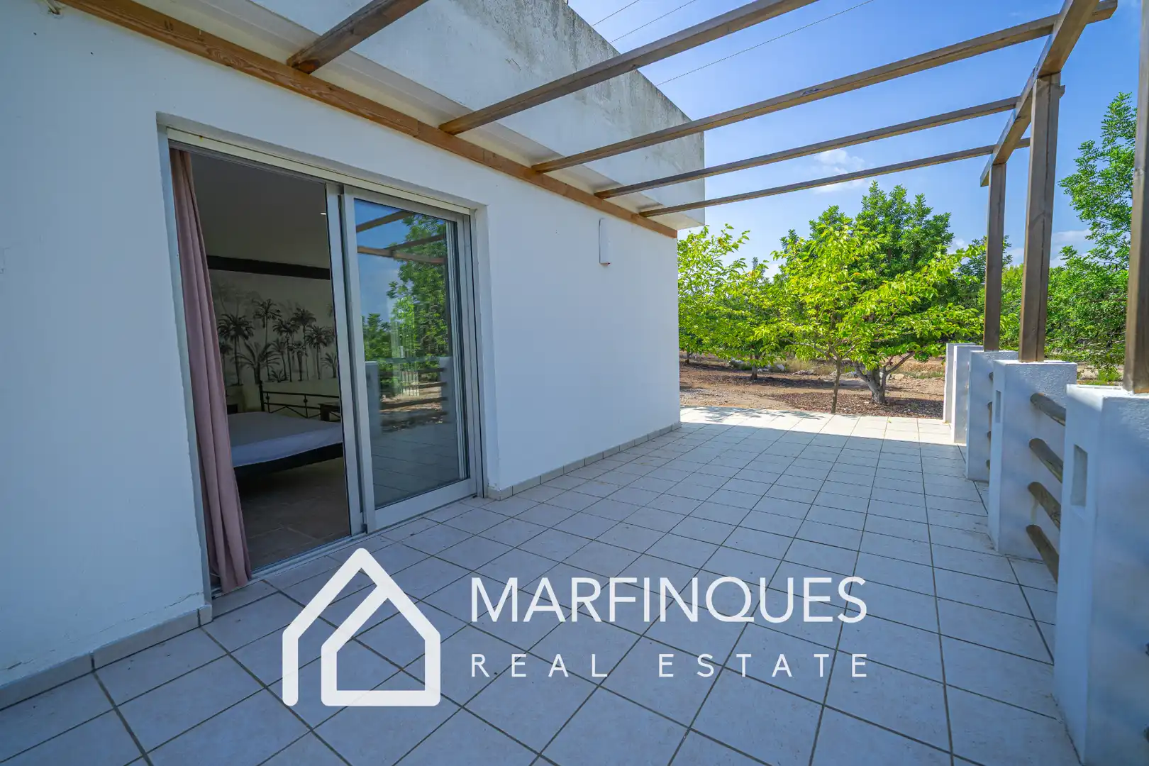 Terraza de Casa o chalet en venta en Càlig con Aire acondicionado, Calefacción y Jardín privado