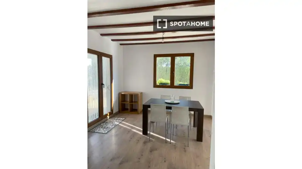 Dining room of Flat for rent in Bétera  with Air Conditioner, Heating and Furnished