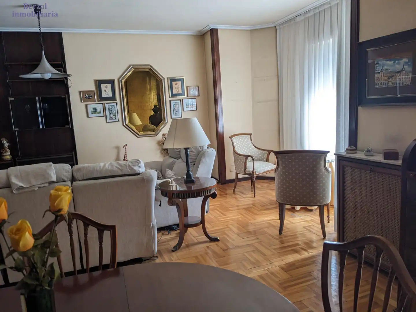 Sala d'estar de Pis en venda en  Logroño amb Calefacció i Terrassa