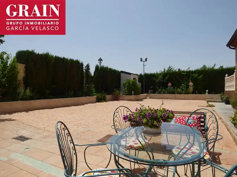 Terraza de Casa o chalet en venta en Albacete con Aire acondicionado, Calefacción y Jardín privado