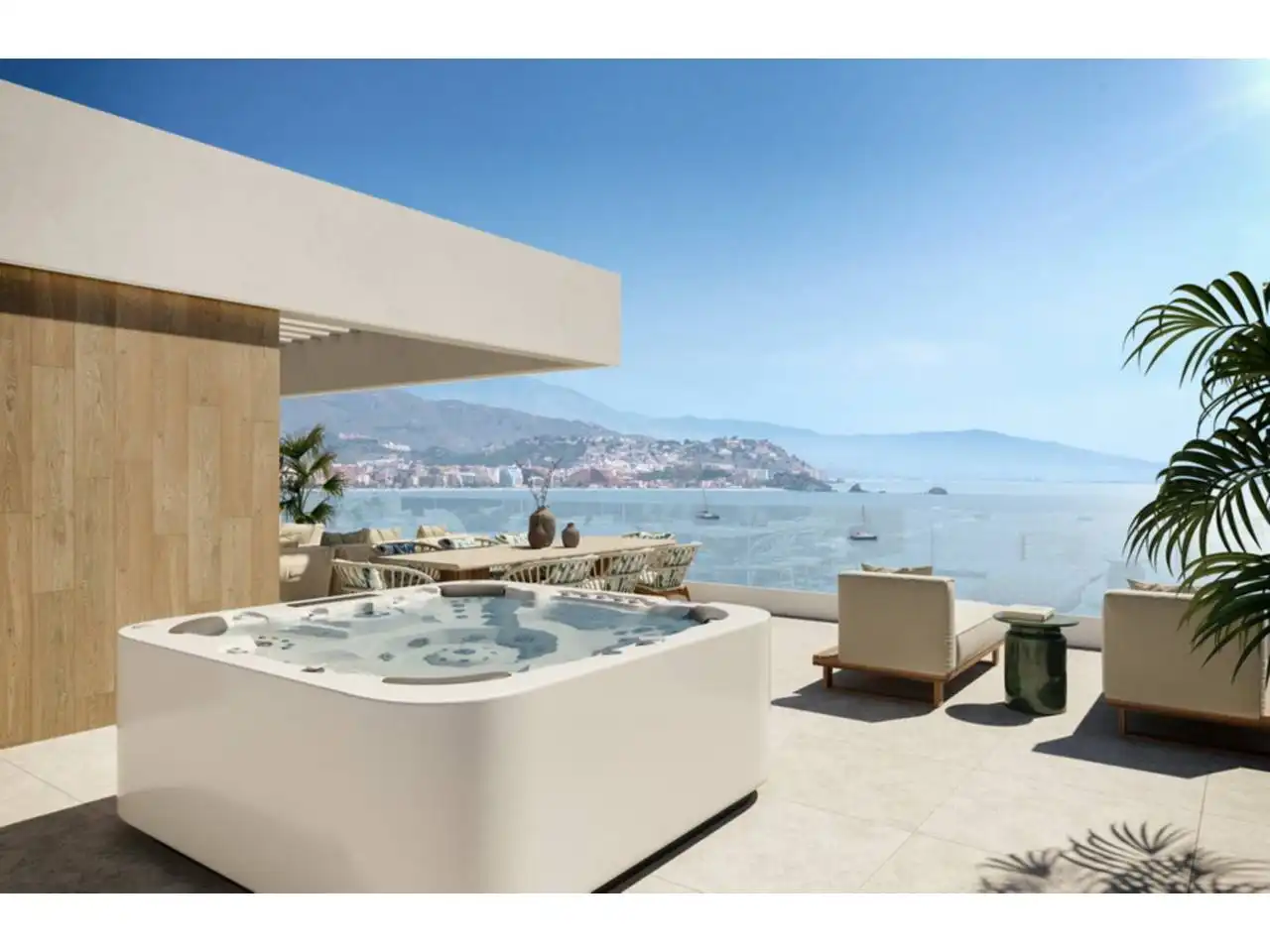 Terraza de Casa o chalet en venta en Almuñécar con Aire acondicionado, Terraza y Piscina
