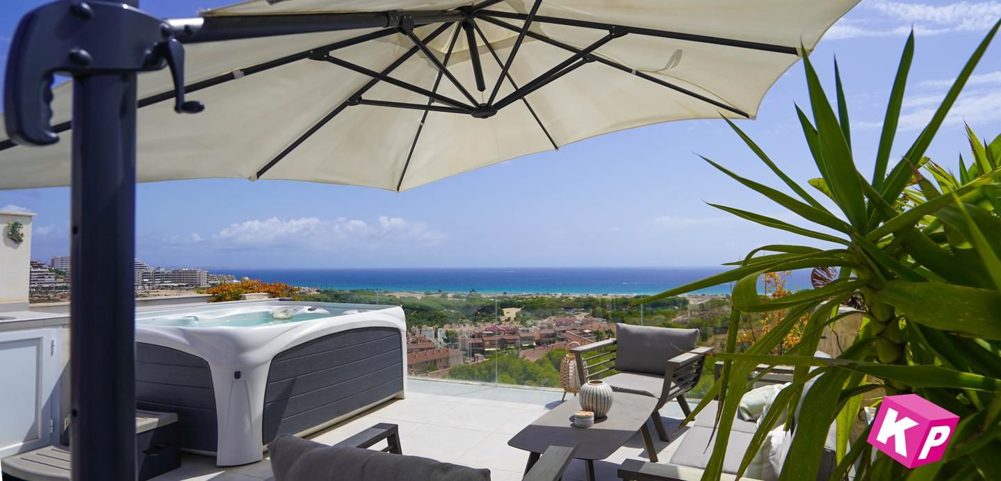 Terrace of Flat for sale in Santa Pola  with Air Conditioner, Terrace and Storage room