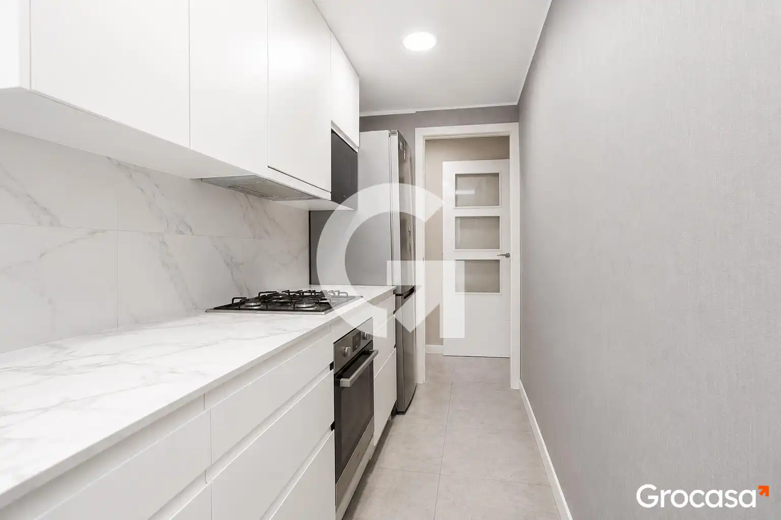 Kitchen of Flat for sale in Cornellà de Llobregat  with Air Conditioner