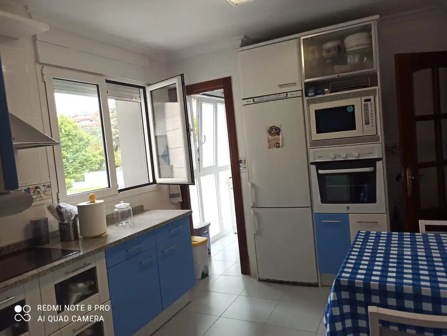 Cuina de Pis de lloguer en Gorliz amb Balcó