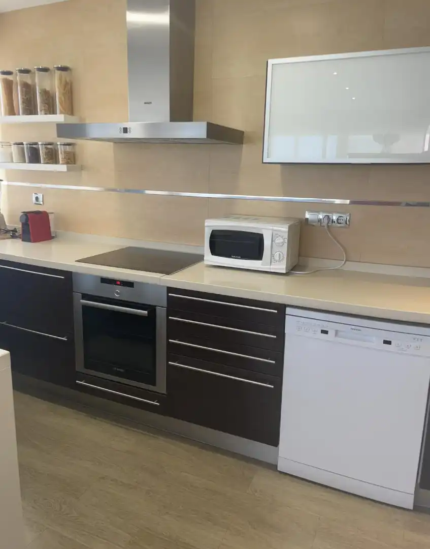 Cuina de Apartament en venda en Benicasim / Benicàssim amb Aire condicionat, Terrassa i Traster