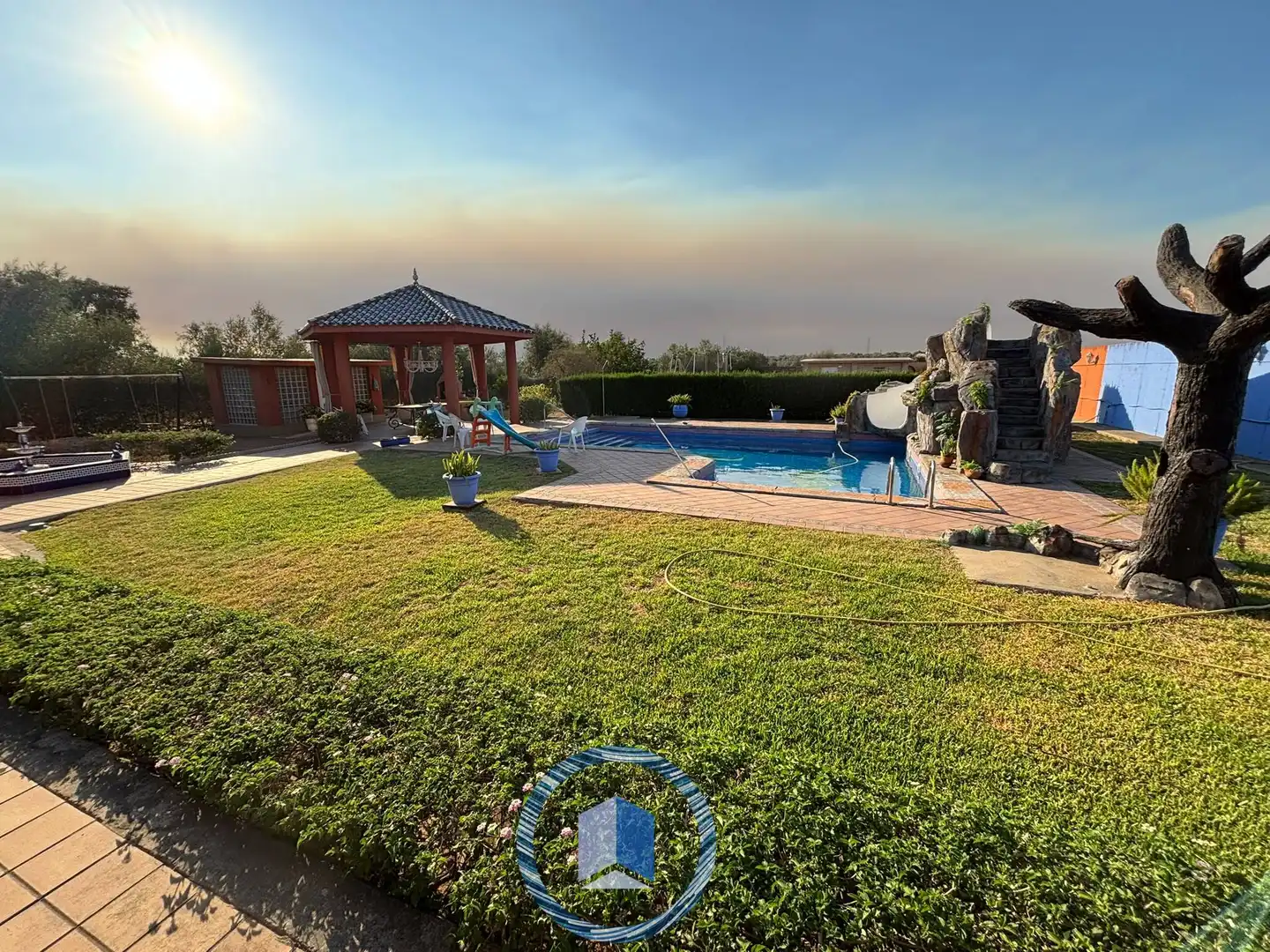 Piscina de Casa o chalet en venta en Alcalá de Guadaira con Aire acondicionado, Jardín privado y Terraza