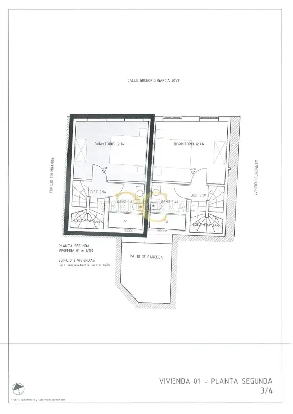 Flat for sale in Gijón   with Heating and Alarm