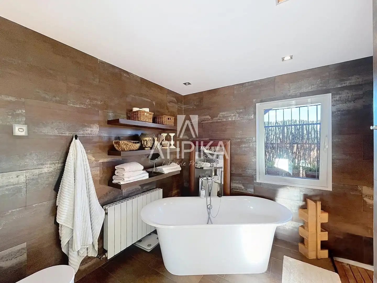 Badezimmer von Maisonette zum Verkauf in Barcelona mit Klimaanlage, Heizung und Terrasse