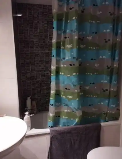 Baño de Piso de alquiler en Málaga con Aire acondicionado, Amueblado y Lavadora