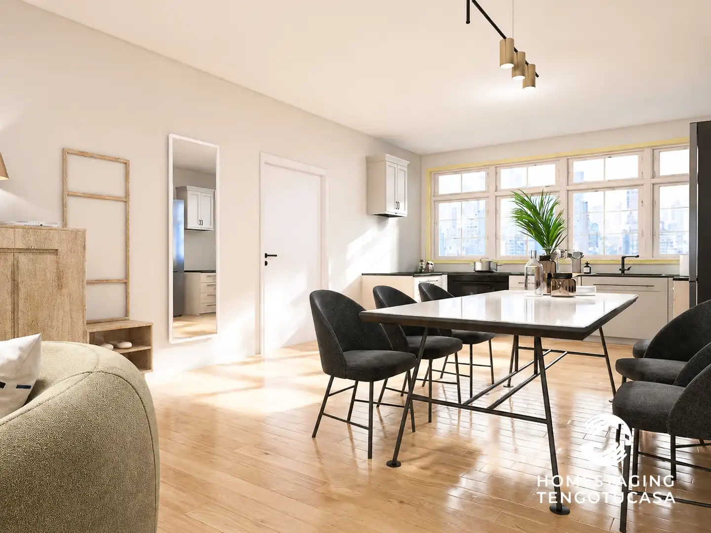Dining room of Flat for sale in Madrid
