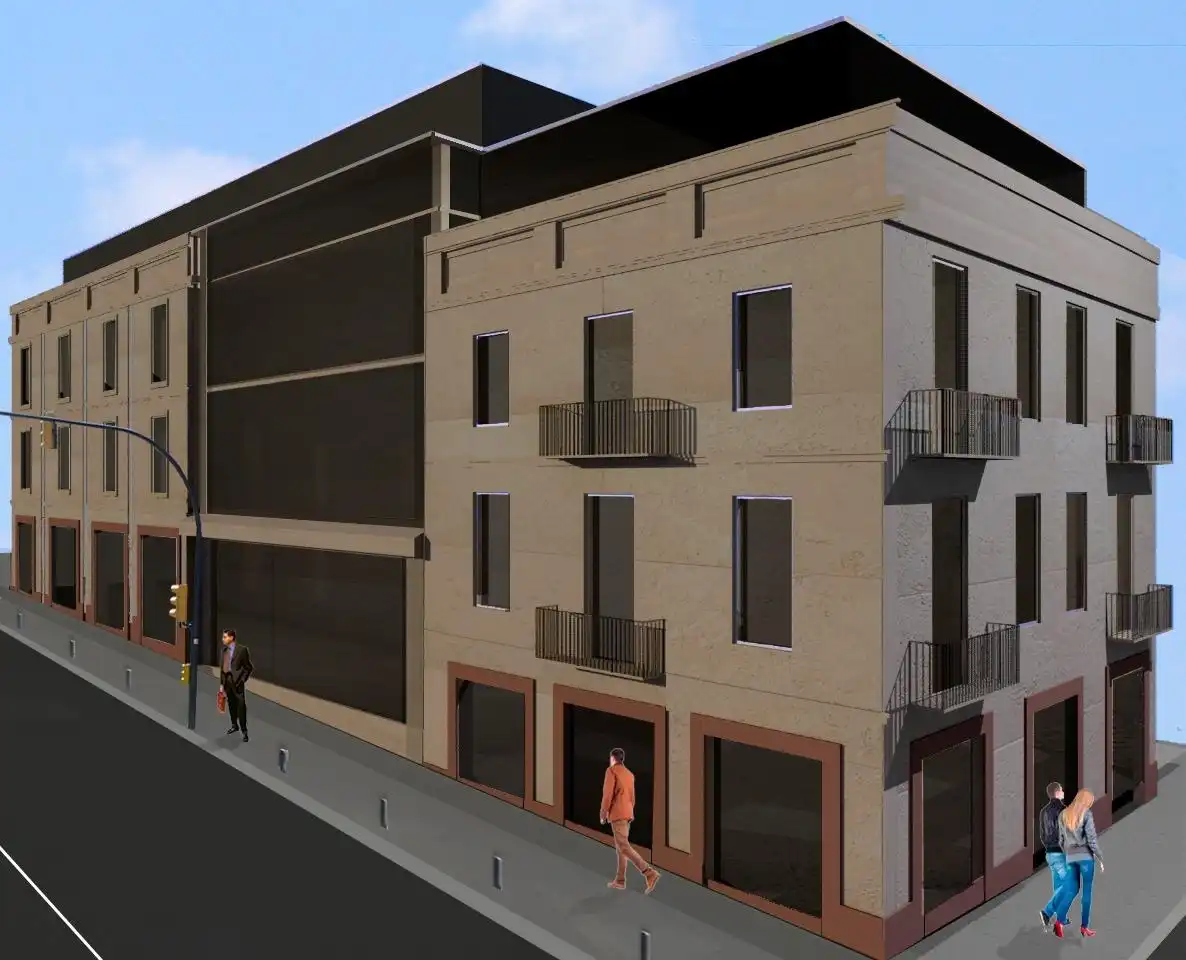 Vista exterior de Edificio en venta en Figueres