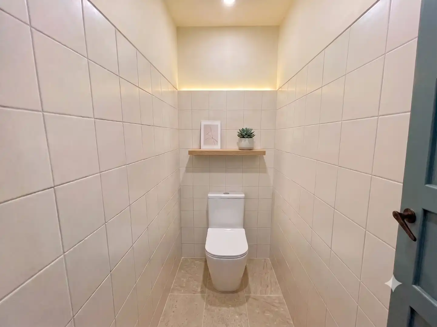 Badezimmer von Wohnung zum Verkauf in Las Palmas de Gran Canaria mit Terrasse, Möbliert und Ofen