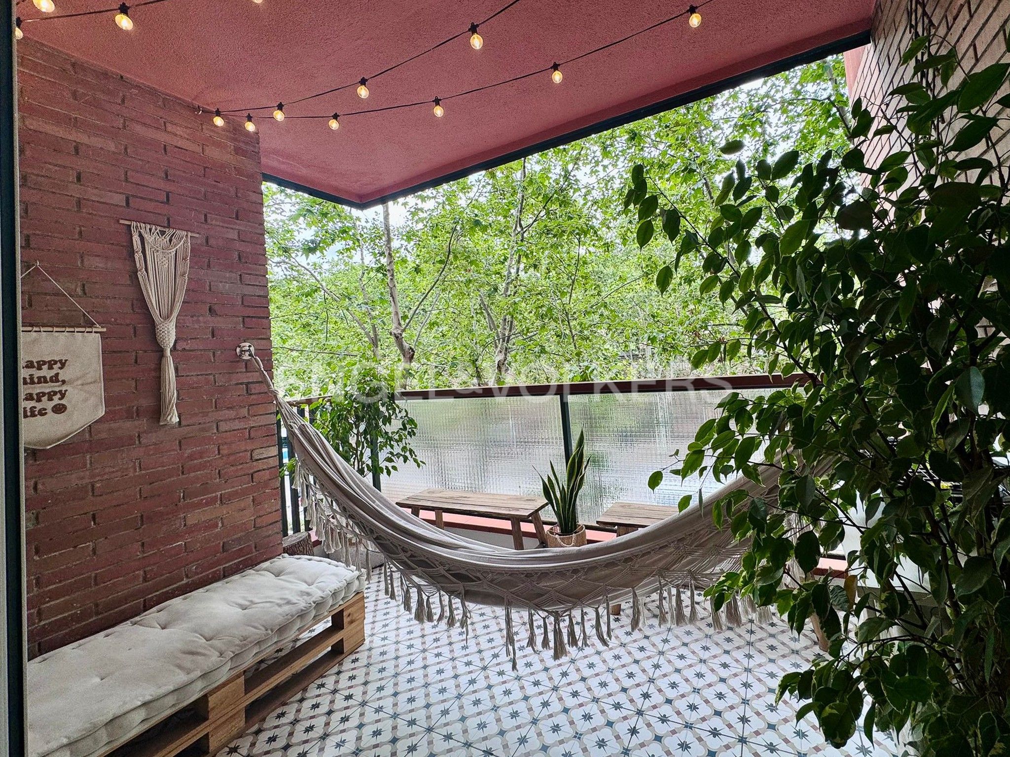 Terrace of Apartment for sale in  Barcelona Capital  with Air Conditioner, Heating and Parquet flooring