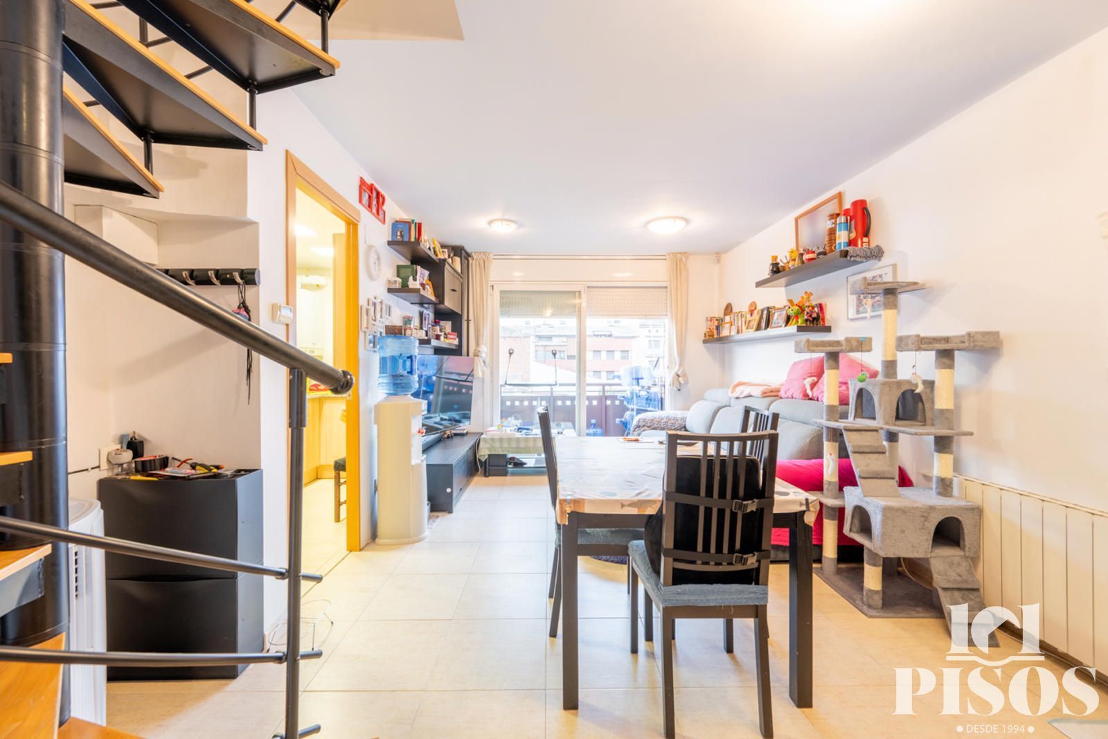 Dining room of Duplex for sale in Rubí  with Air Conditioner, Heating and Parquet flooring