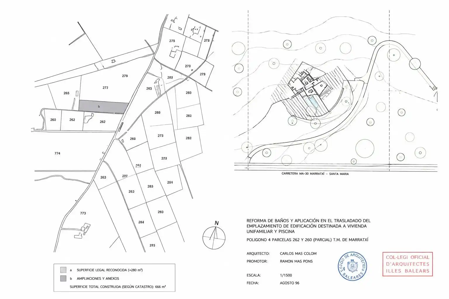 Casa o chalet en venta en Calle poligono 6 parcela 503, Marratxinet