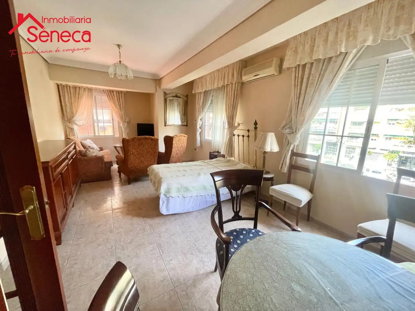 Bedroom of Flat for sale in Córdoba  with Air Conditioner, Heating and Terrace