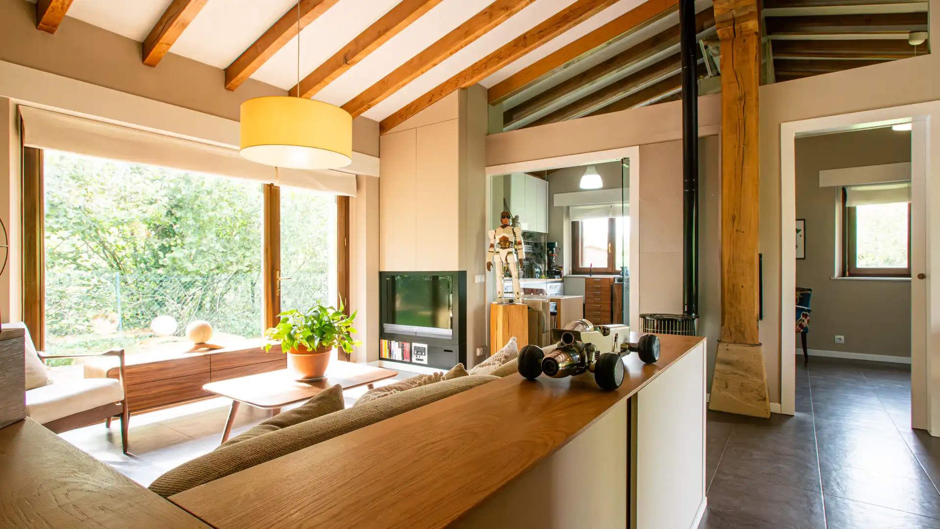 Sala de estar de Casa o chalet en venta en Villafufre con Jardín privado y Amueblado