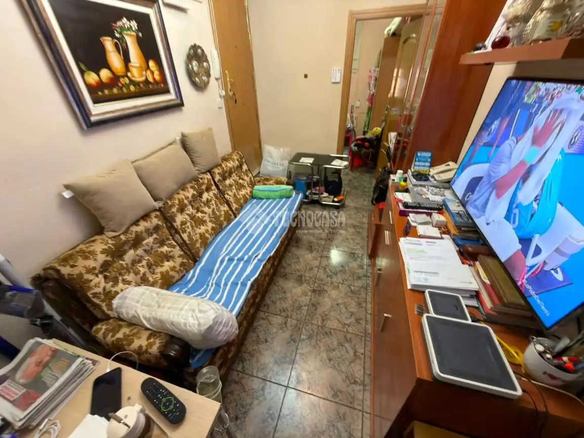 Sala de estar de Piso en venta en Madrid con Amueblado