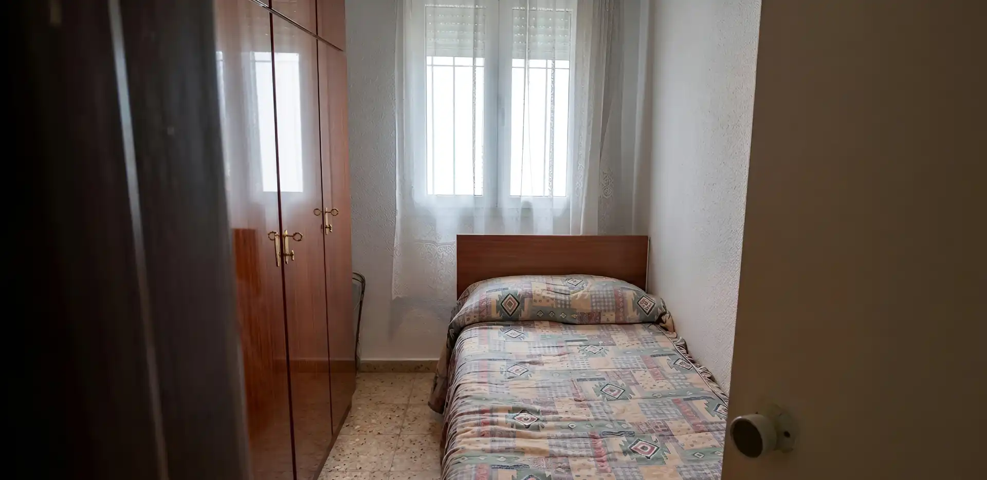 Schlafzimmer von Wohnung zum Verkauf in Coslada mit Klimaanlage, Terrasse und Möbliert