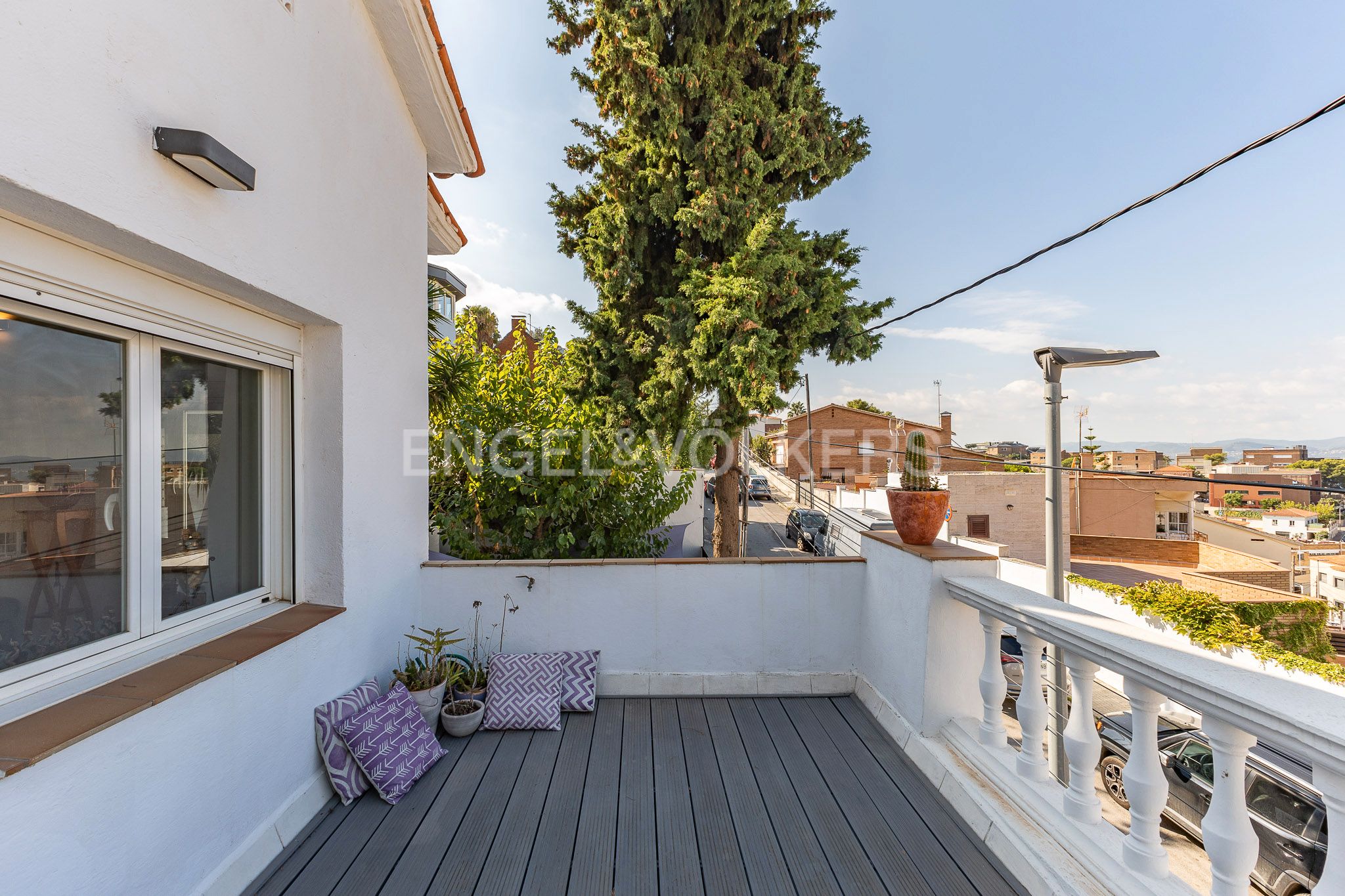 Terrace of House or chalet for sale in Esplugues de Llobregat  with Air Conditioner, Heating and Private garden