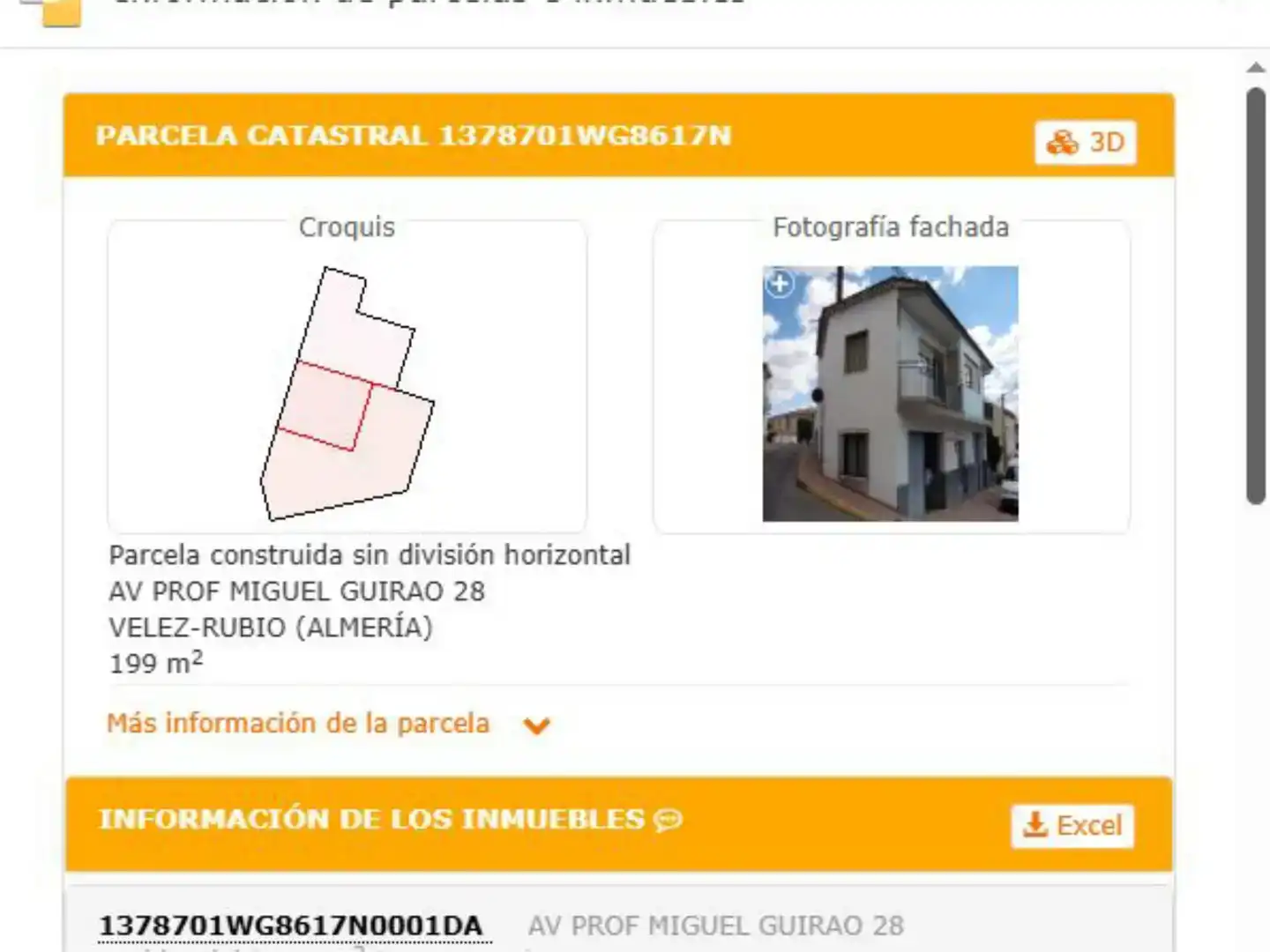 Vista exterior de Finca rústica en venda en Vélez-Rubio amb Balcó