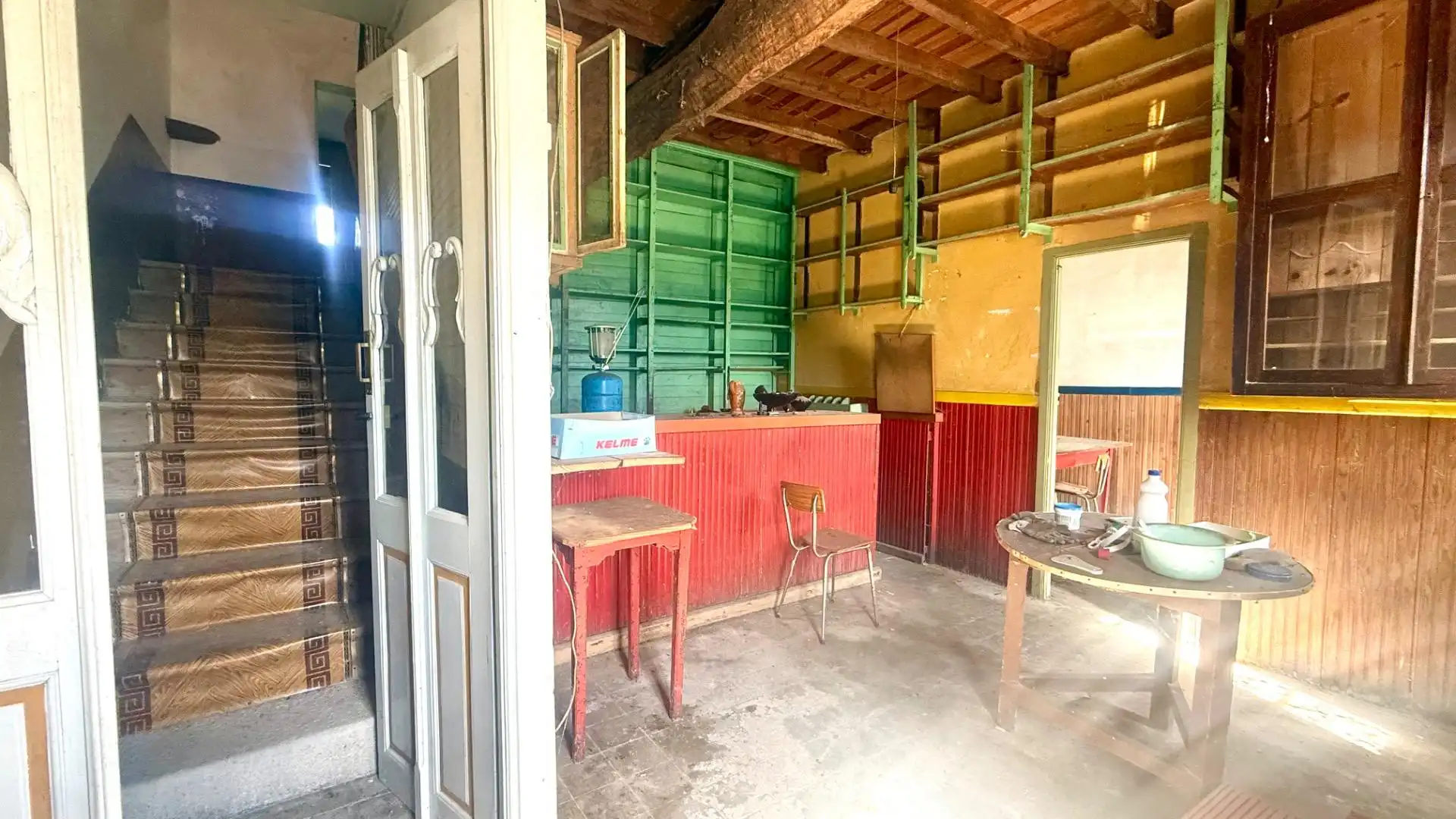 Cocina de Casa o chalet en venta en Piñor con Jardín privado, Terraza y Amueblado