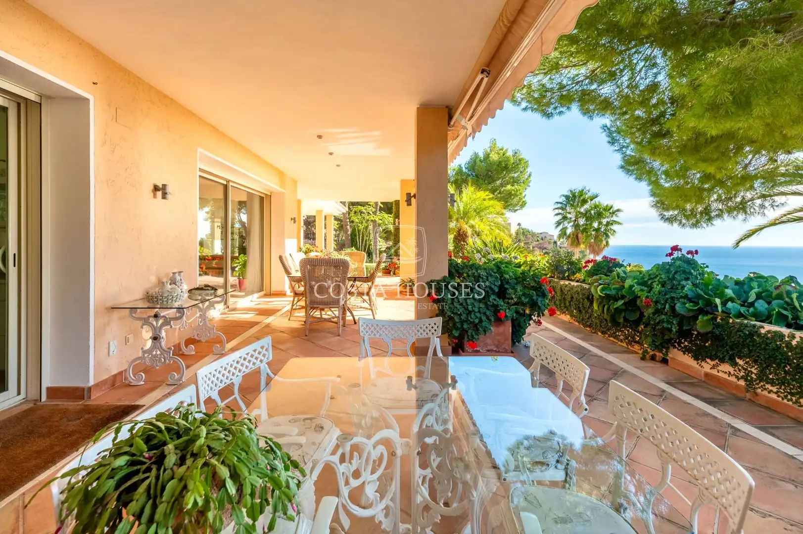 Terraza de Casa o chalet en venta en Altea con Aire acondicionado, Jardín privado y Terraza