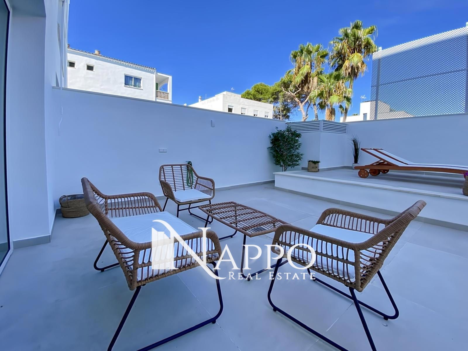 Terrace of Flat to rent in Ses Salines  with Air Conditioner, Heating and Terrace