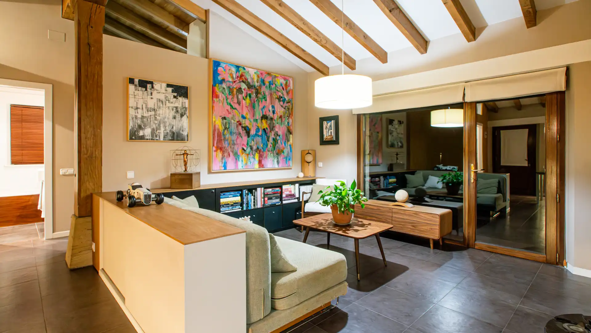 Sala de estar de Casa o chalet en venta en Villafufre con Jardín privado y Amueblado