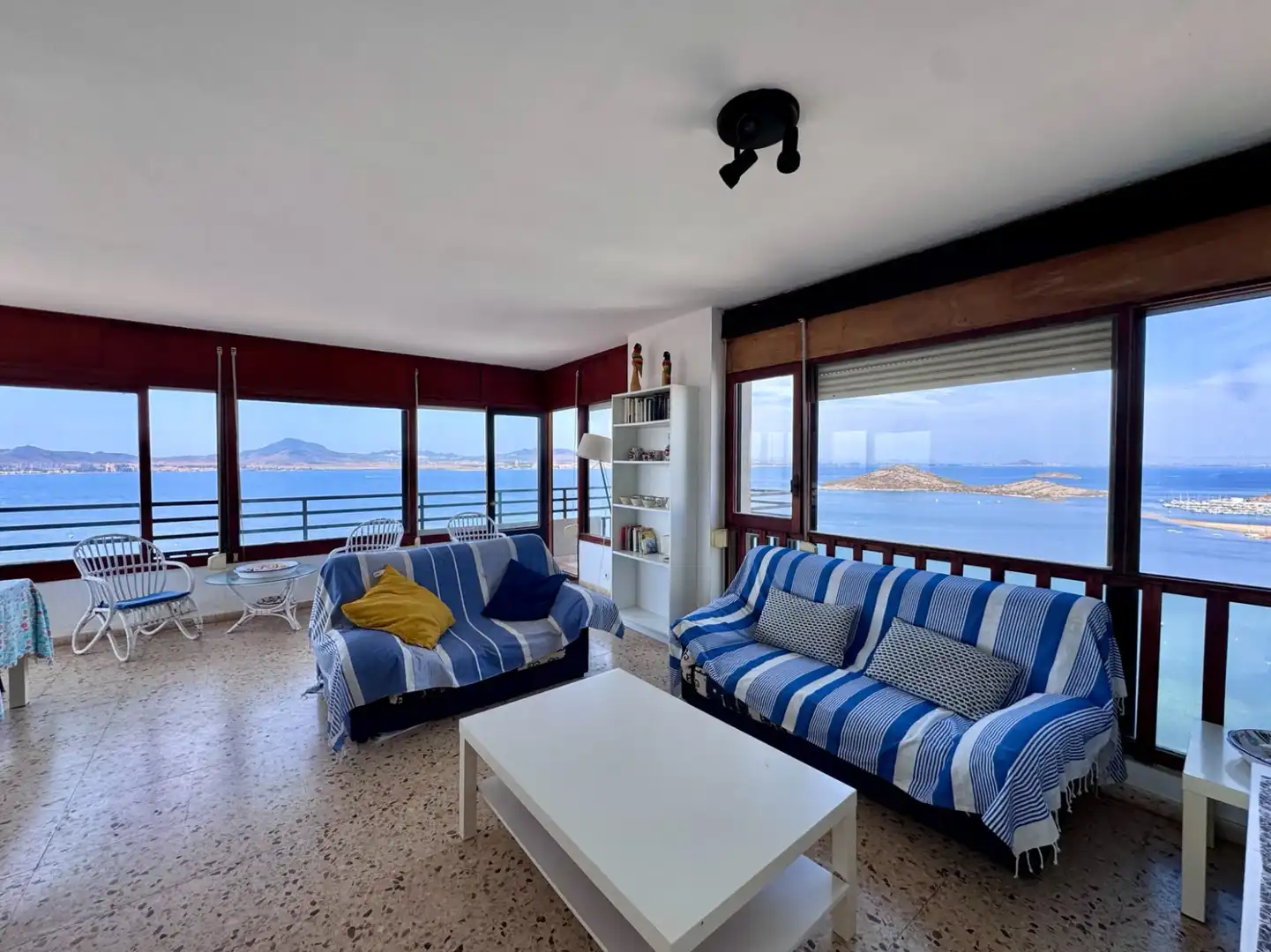 Living room of Flat for sale in La Manga del Mar Menor  with Private garden, Terrace and Swimming Pool