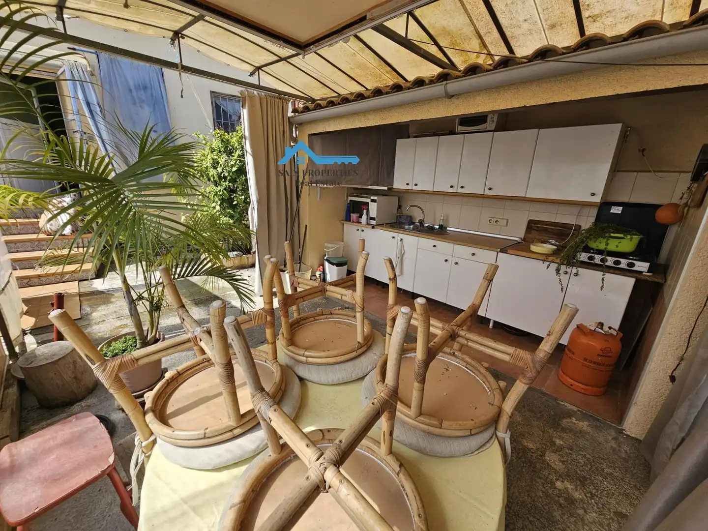 Terraza de Finca rústica en venta en La Nucia con Jardín privado, Terraza y Trastero