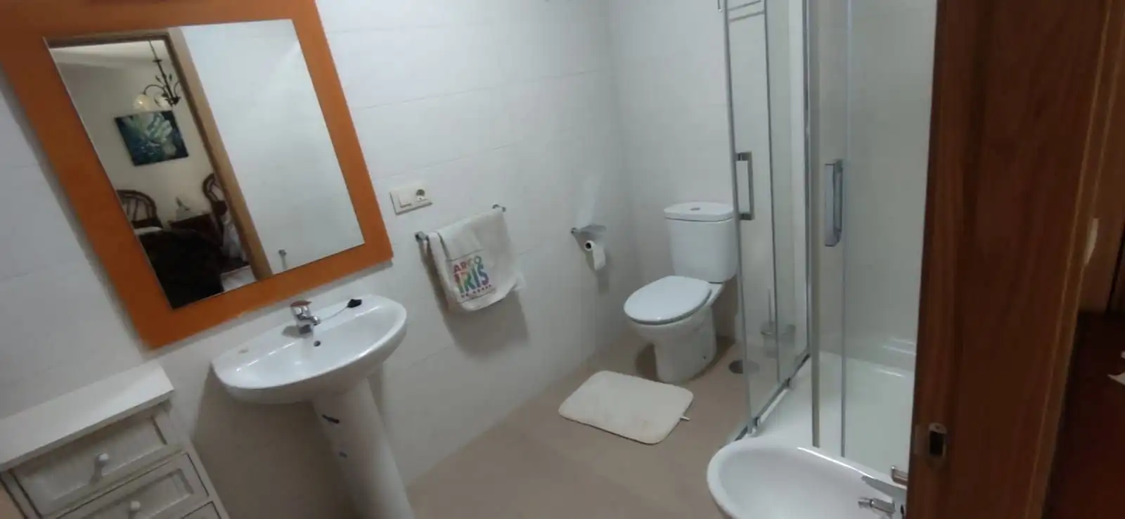 Bany de Casa o xalet en venda en Crecente amb Jardí privat i Moblat