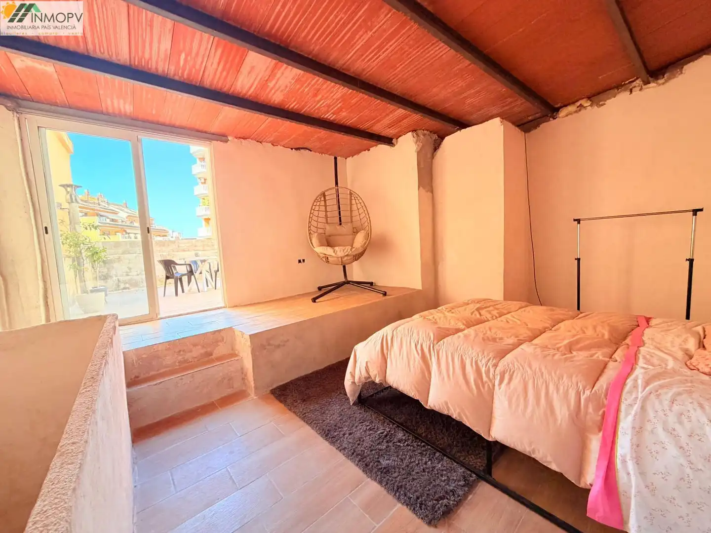 Habitación de Casa adosada en venta en Vinaròs con Terraza, Trastero y Amueblado