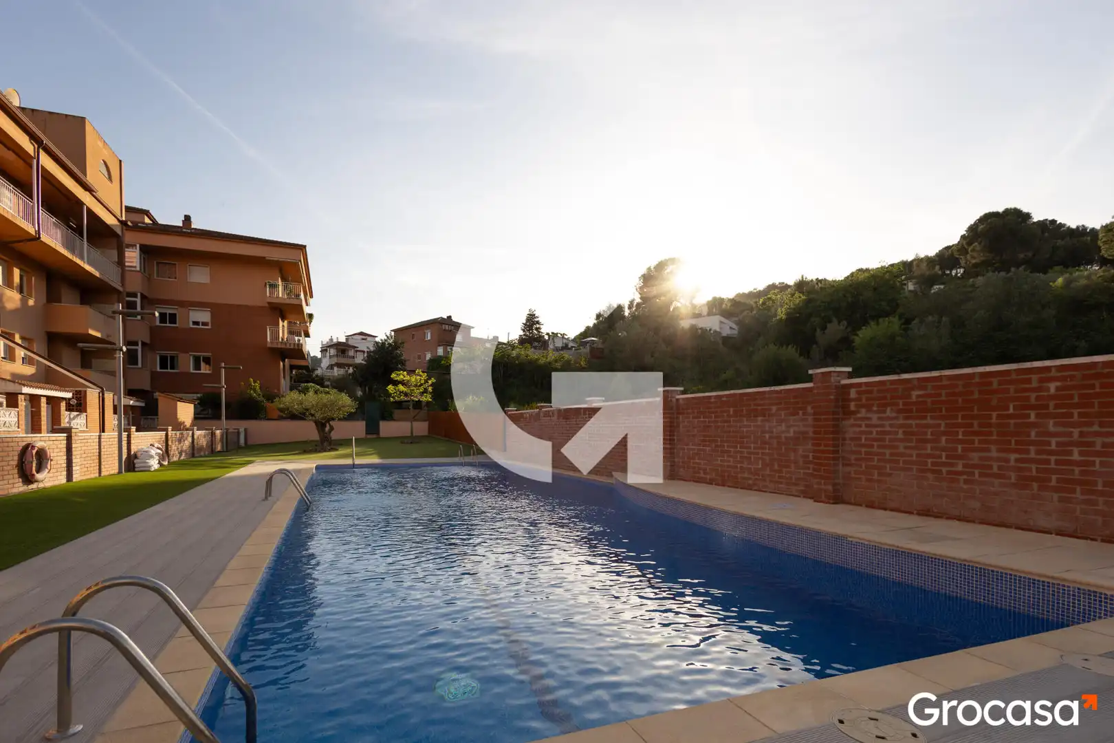 Swimming pool of Detached homes for sale in Sant Vicenç Dels Horts  with Air Conditioner, Heating and Private garden