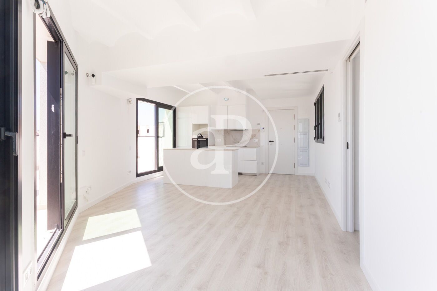 Vista exterior de Àtic en venda en  Barcelona Capital amb Aire condicionat, Calefacció i Terrassa