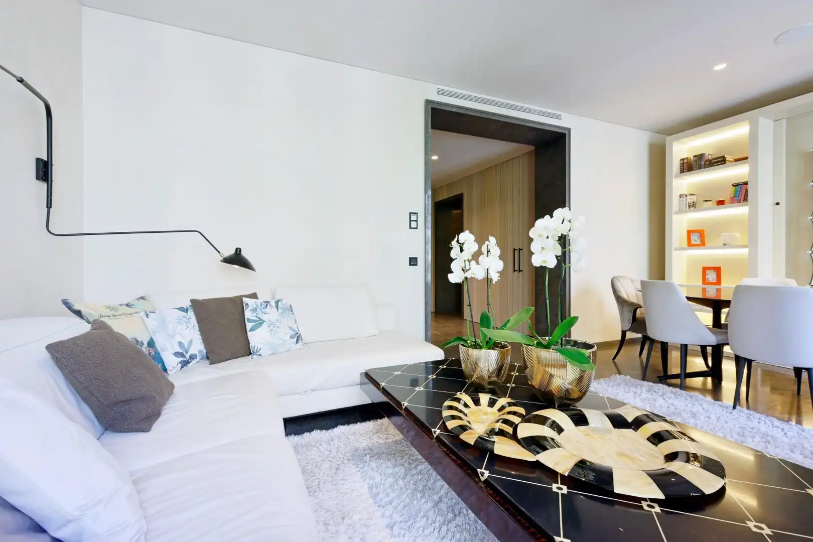 Sala d'estar de Apartament en venda en Barcelona amb Aire condicionat, Calefacció i Terrassa