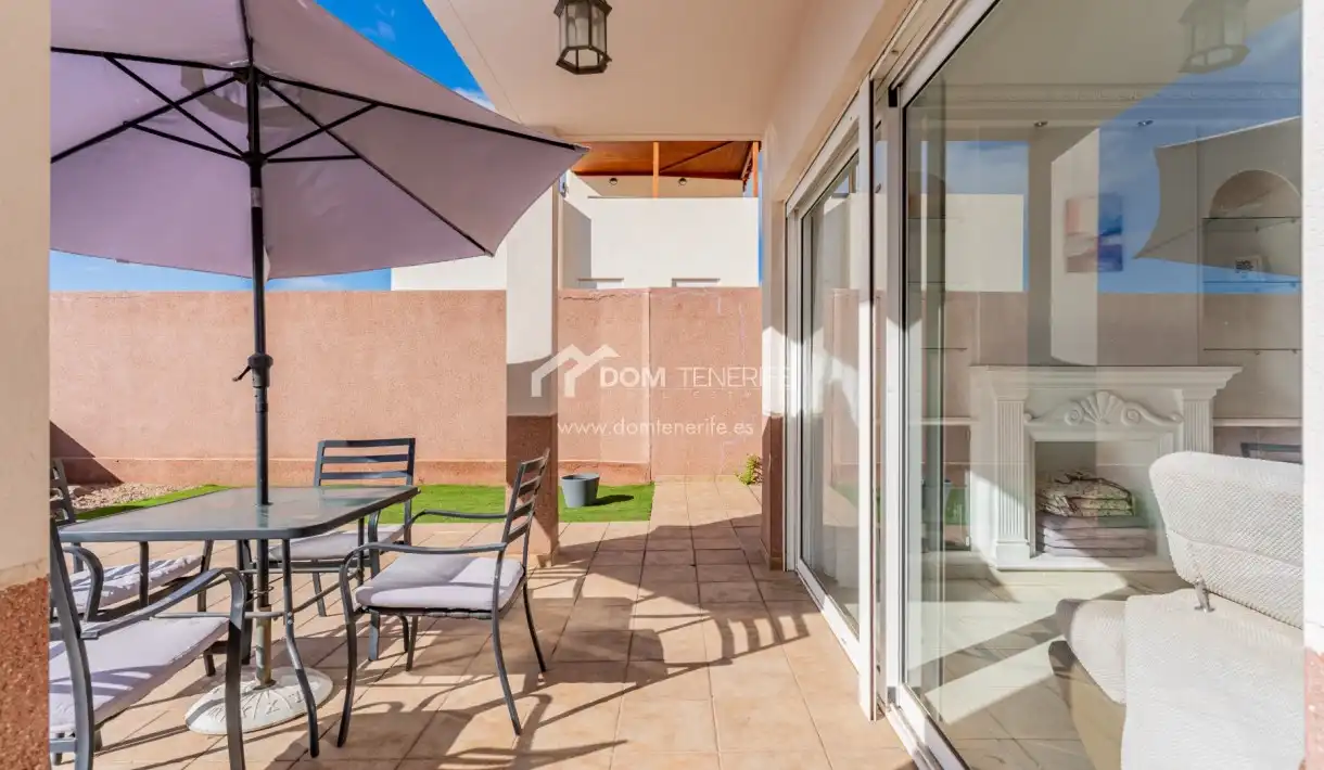 Terraza de Casa o chalet de alquiler en Adeje con Terraza, Amueblado y Horno