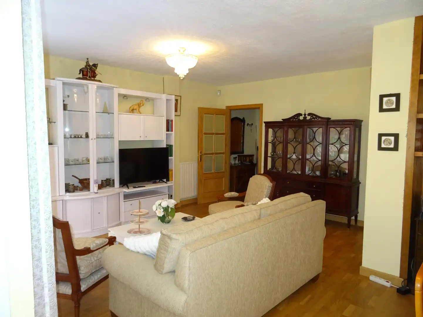Living room of Flat for rent in Madrid  with Heating and Terrace