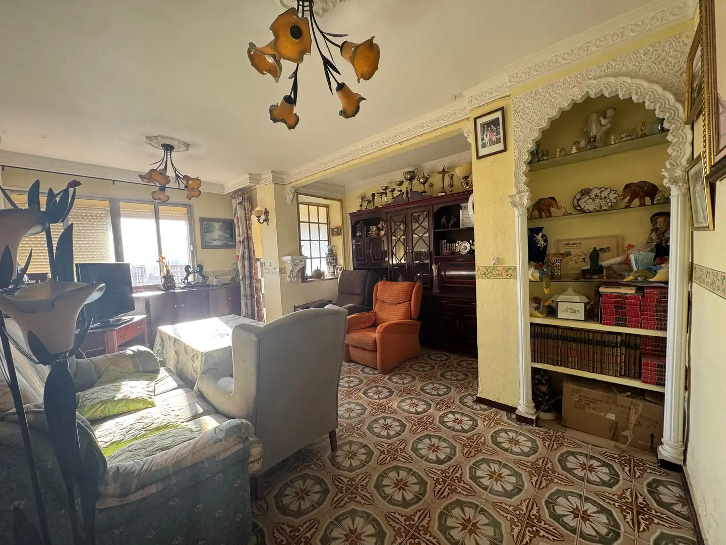 Living room of Flat for sale in Sevilla  with Terrace