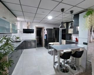 Kitchen of Single-family semi-detached for sale in Benalmádena  with Air Conditioner and Terrace