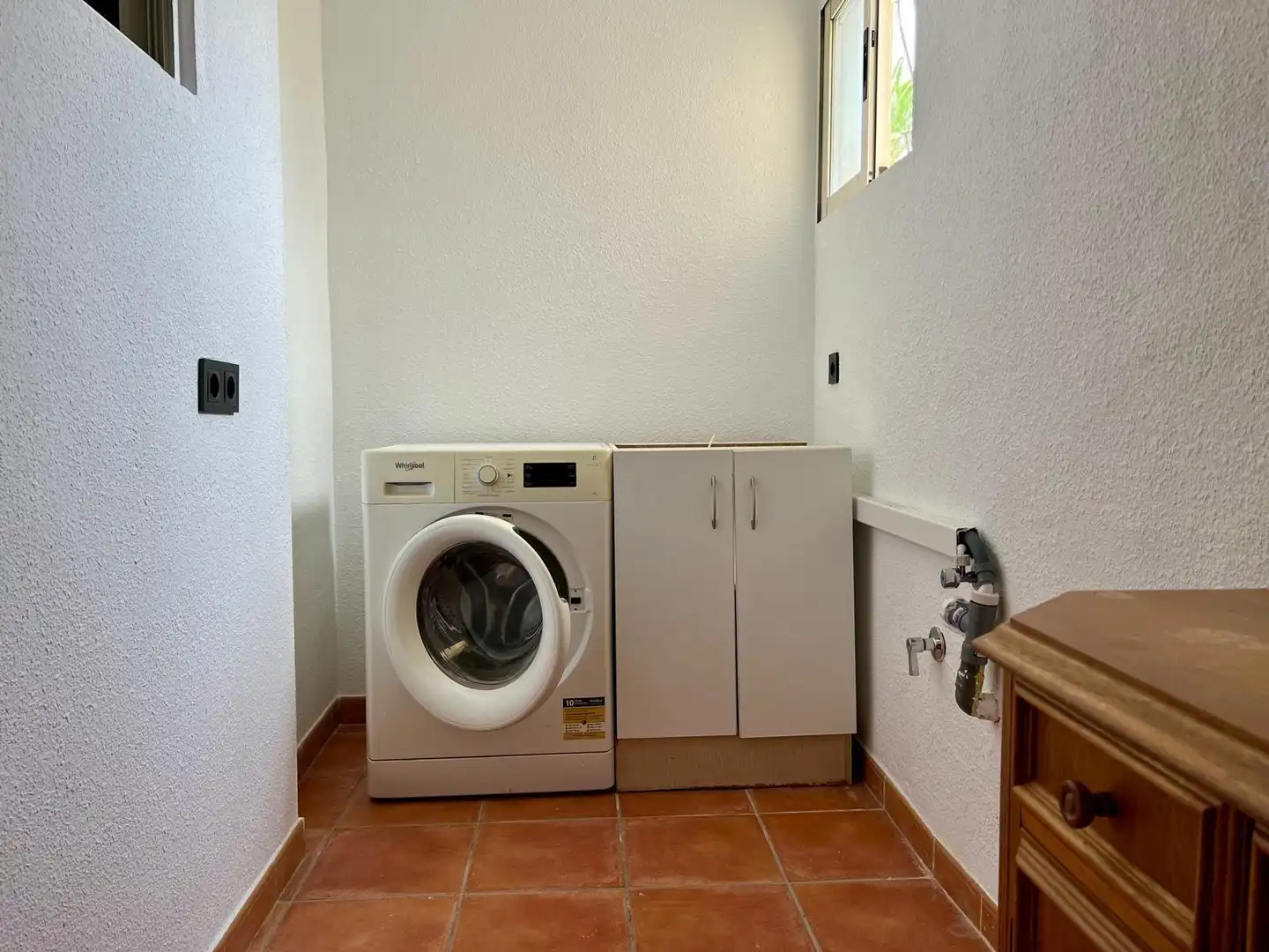 Cuina de Casa o xalet de lloguer en La Nucia amb Jardí privat, Terrassa i Piscina