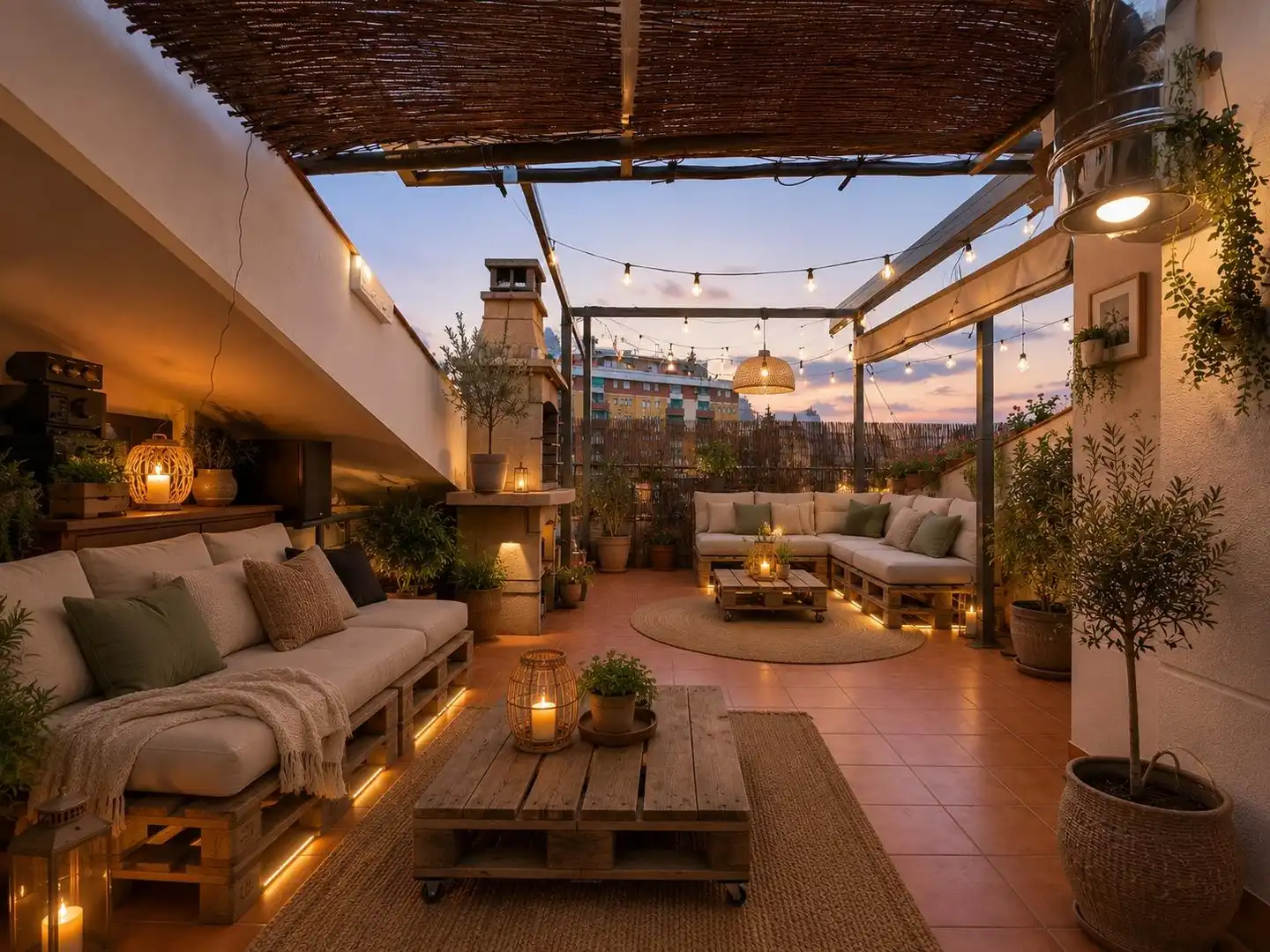 Terrace of Attic for sale in Les Franqueses del Vallès  with Parquet flooring, Terrace and Balcony