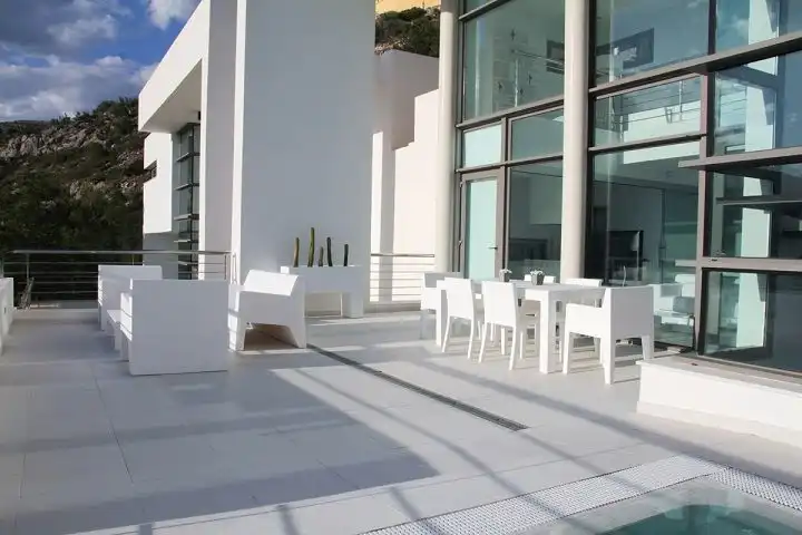 Terraza de Casa o chalet de alquiler en Altea con Aire acondicionado, Jardín privado y Terraza