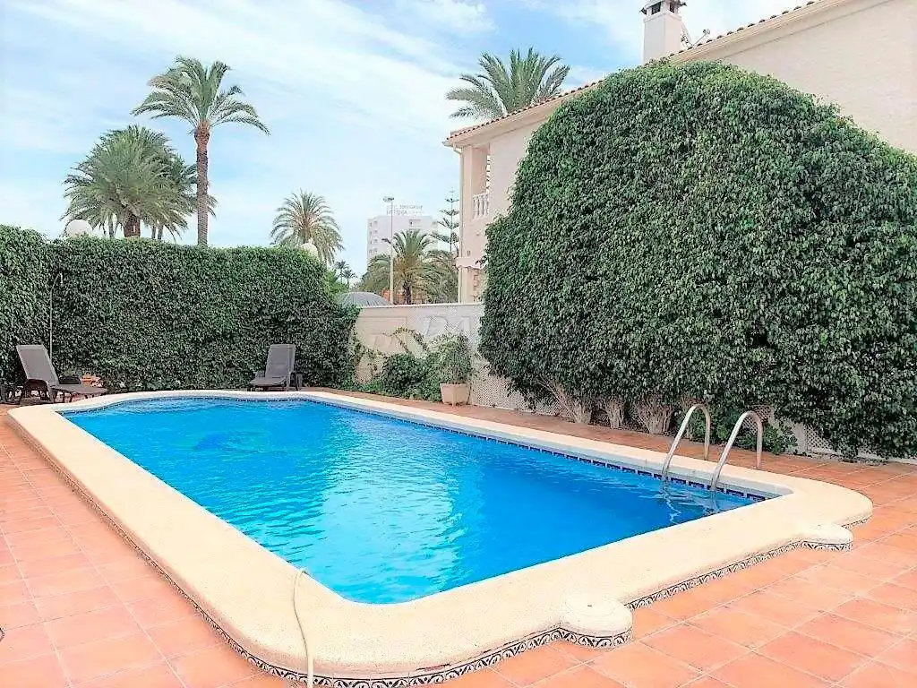 Swimming pool of Houses for sale in Orihuela  with Air Conditioner, Private garden and Terrace