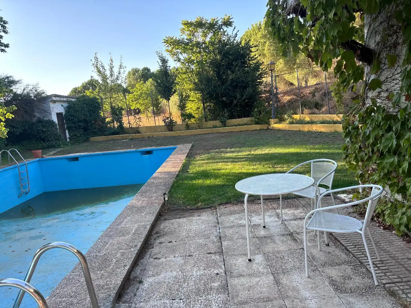 Swimming pool of Country homes for sale in Villanueva de la Jara  with Furnished