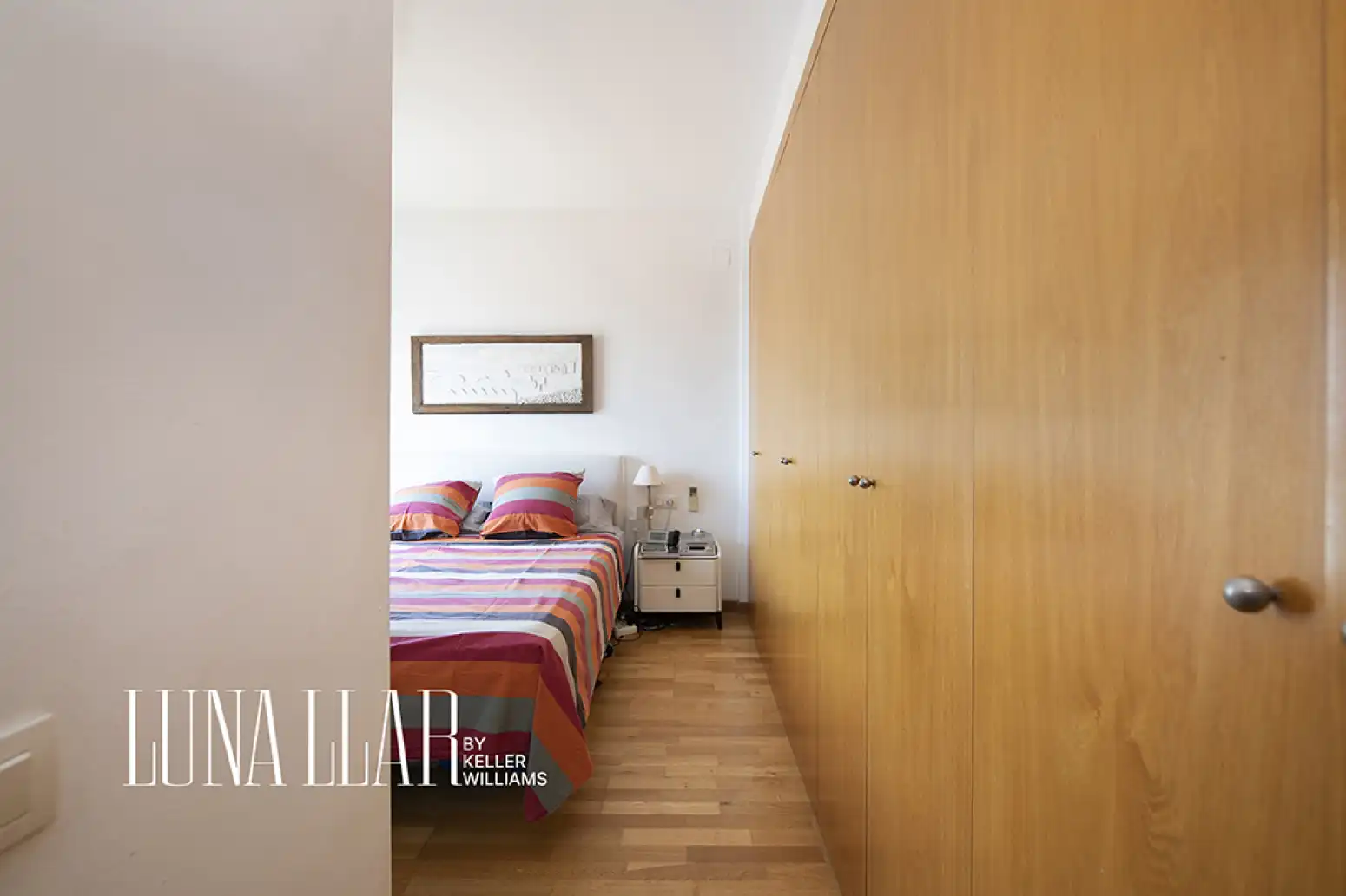 Schlafzimmer von Wohnung zum Verkauf in Castelldefels mit Klimaanlage, Heizung und Parkett
