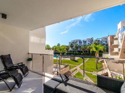 Terrace of Apartment for sale in Orihuela  with Air Conditioner, Private garden and Furnished