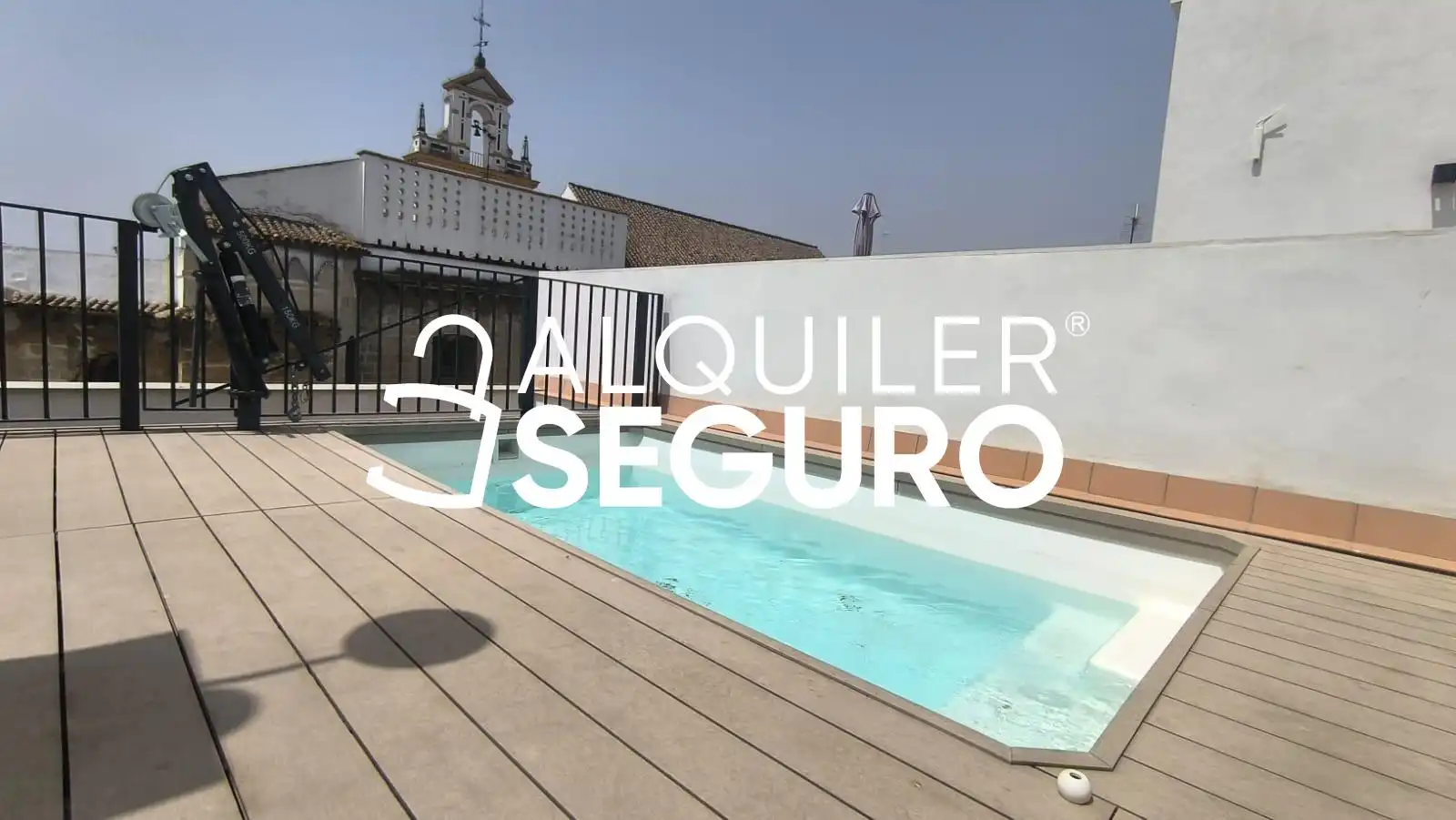 Piscina de Àtic de lloguer en Sevilla amb Aire condicionat, Calefacció i Piscina