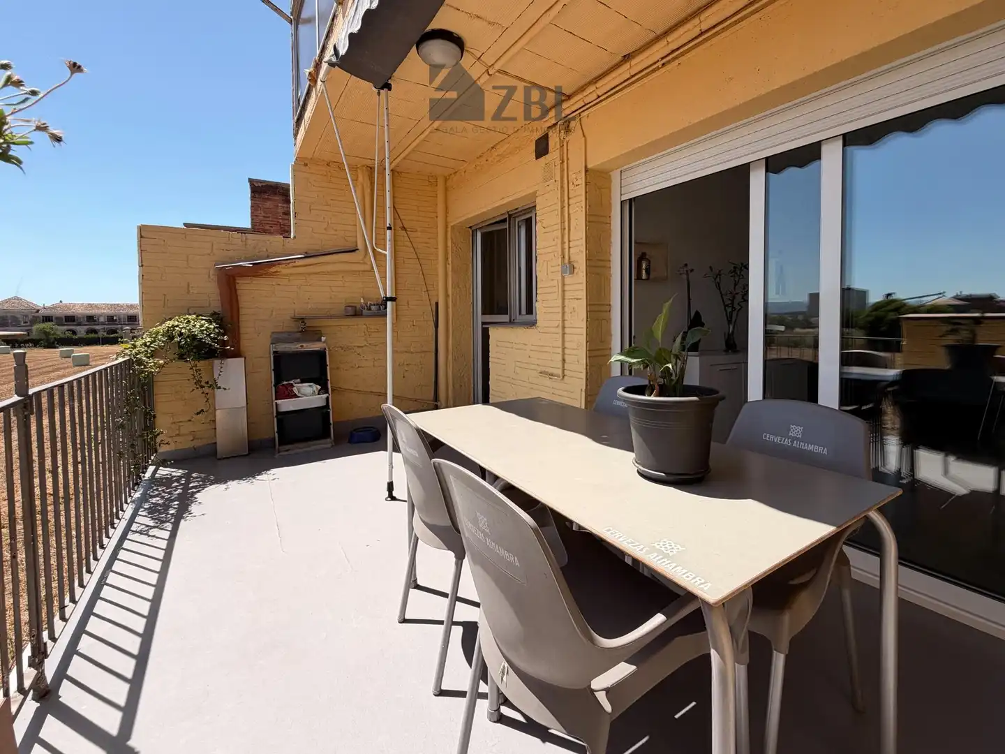 Terrasse von Wohnung zum Verkauf in Santpedor mit Heizung, Terrasse und Balkon