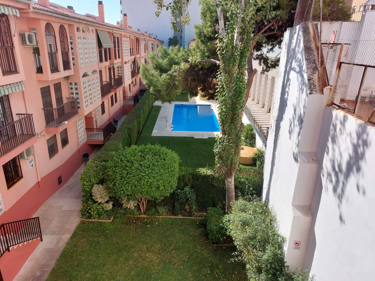 Swimming pool of Flat to rent in Málaga Capital  with Swimming Pool and Furnished